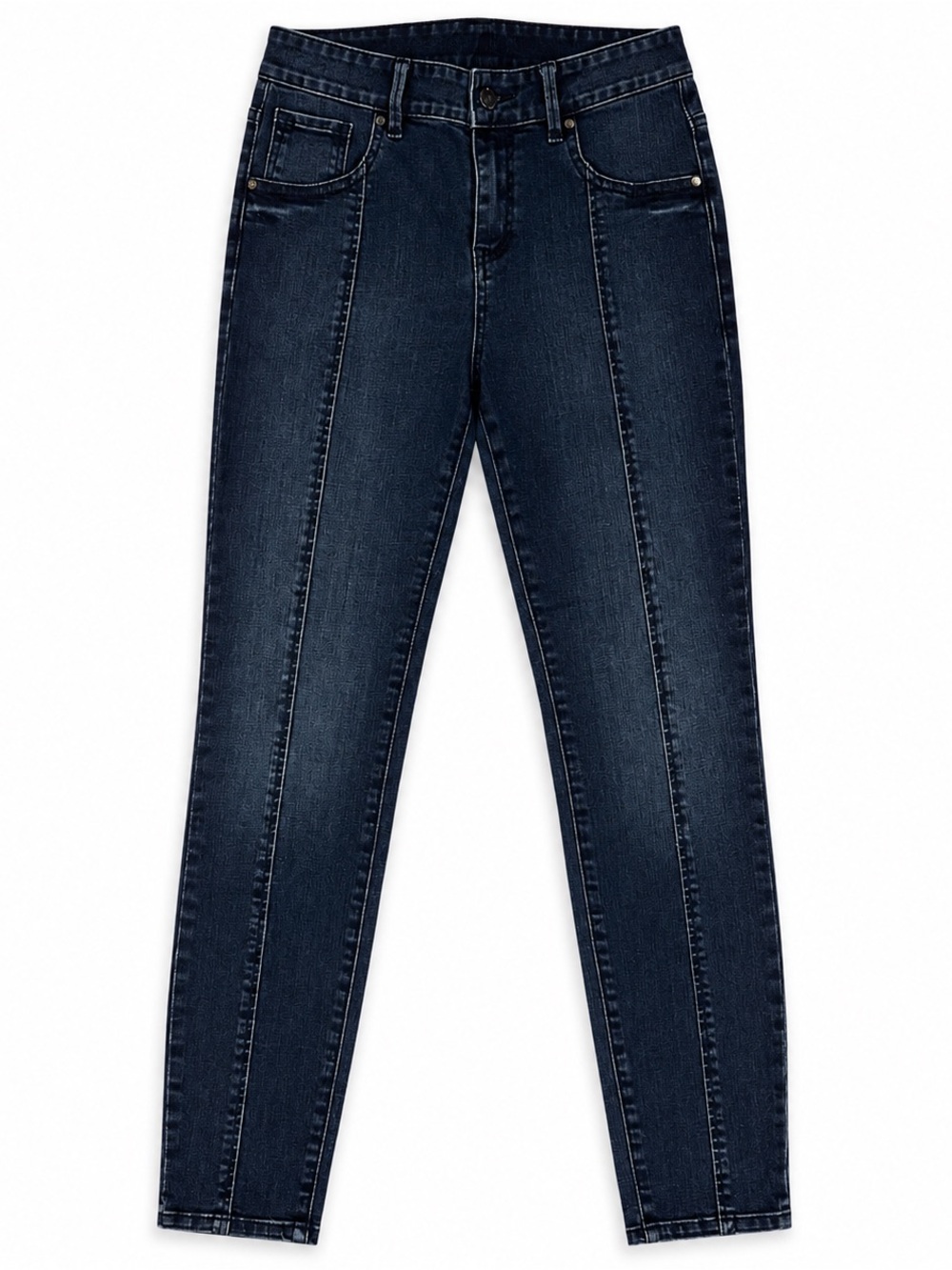 A|X Armani Exchange Dark Wash Skinny Jeans Size 4 Seamed Stretch Denim